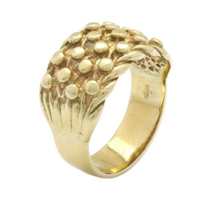 9ct Yellow Gold Keeper Ring
