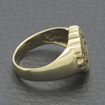9ct Yellow Gold Manchester United Ring - Image 3