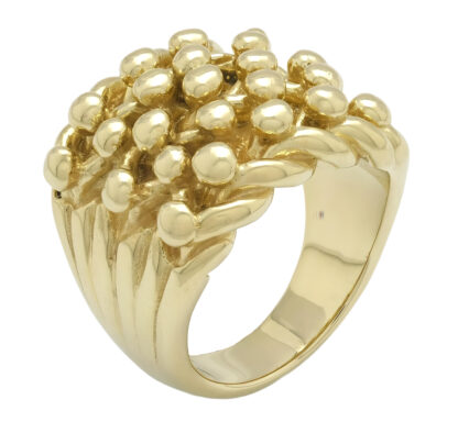 9ct Yellow Gold Keeper Ring