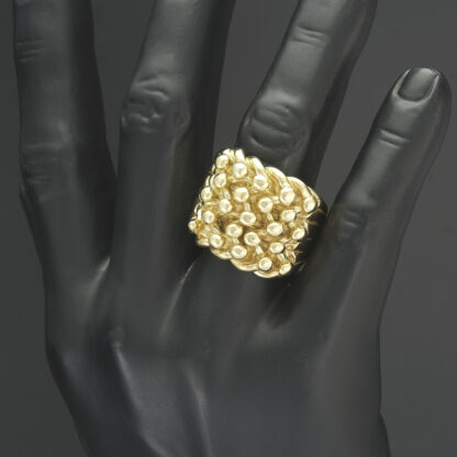 9ct Yellow Gold Keeper Ring - Image 2