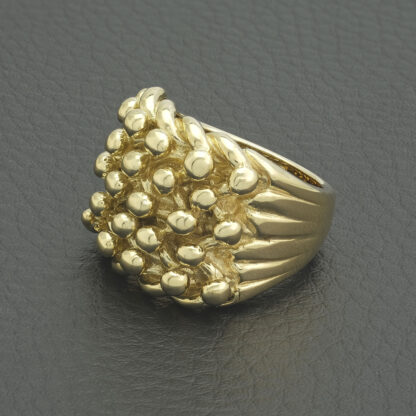 9ct Yellow Gold Keeper Ring - Image 3