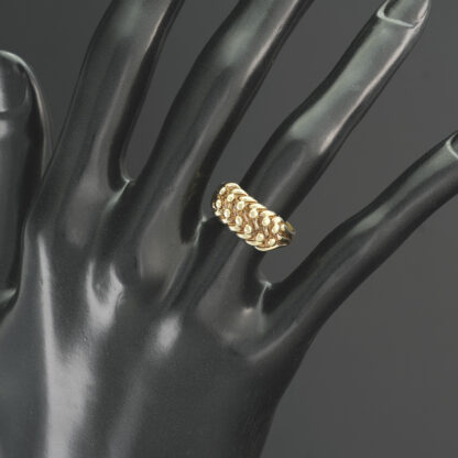 9ct Yellow Gold Keeper Ring - Image 2