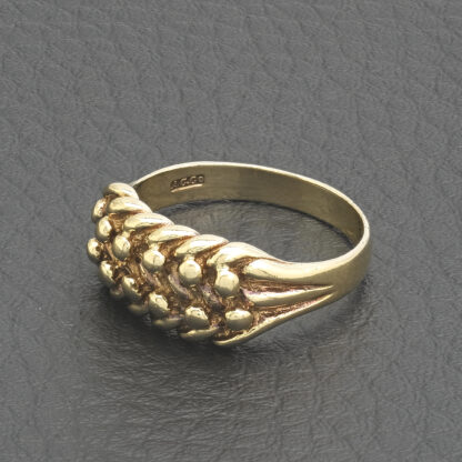 9ct Yellow Gold Keeper Ring - Image 3