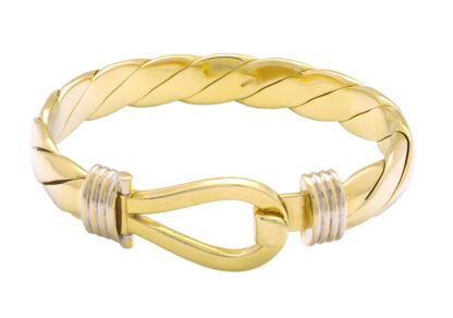 9ct Yellow Gold Loop Bangle