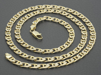 9ct Yellow Gold Marina Chain 24" 5mm - Image 4