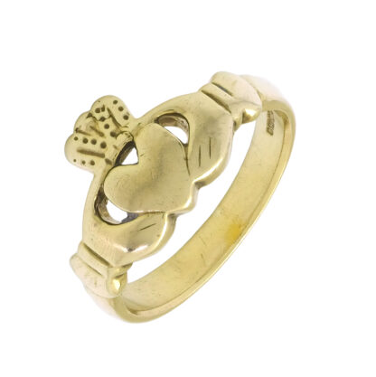 9ct Yellow Gold Claddagh Ring