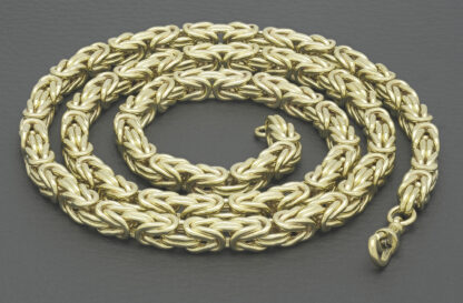9ct Yellow Gold King Chain 26" 6mm - Image 2