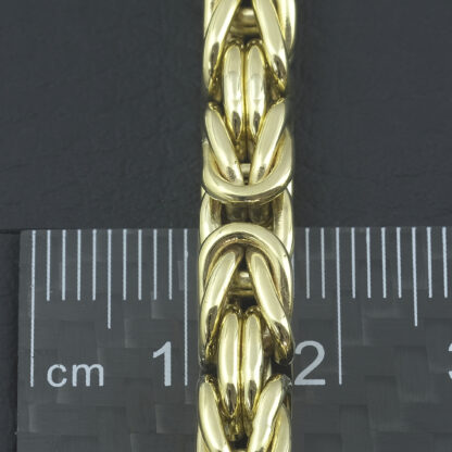 9ct Yellow Gold King Chain 26" 6mm - Image 4