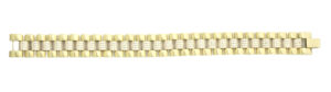 9ct Yellow Gold Gemstone Watch Strap Bracelet 7.5&#8221;