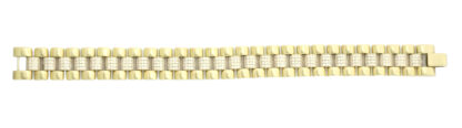 9ct Yellow Gold Gemstone Watch Strap Bracelet 7.5''