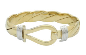9ct Yellow Gold Loop Bangle