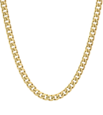 9ct Yellow Gold Curb Chain 23.5" 5mm