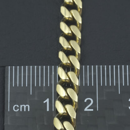 9ct Yellow Gold Curb Chain 23.5" 5mm - Image 4