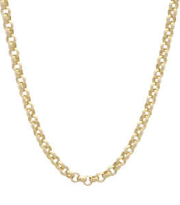 9ct Yellow Gold Belcher Chain 24&#8243; 4.5mm