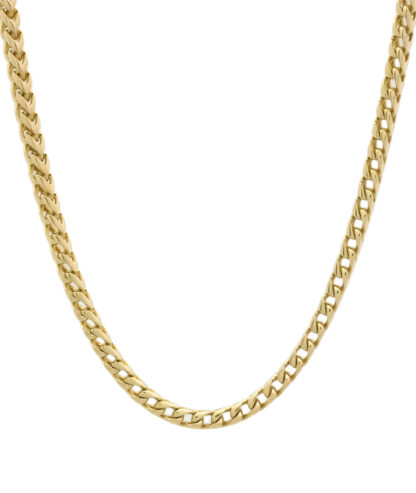 9ct Yellow Gold Franco Chain 25" 3.5mm