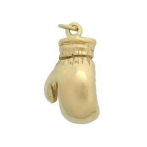 9ct Yellow Gold Boxing Glove Pendant
