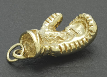 9ct Yellow Gold Boxing Glove Pendant - Image 3