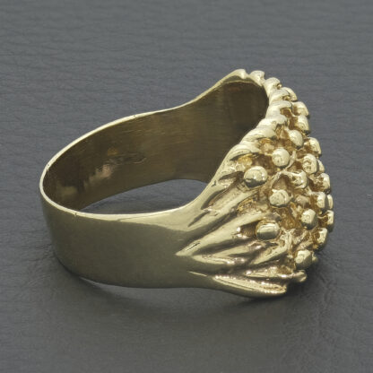 9ct Yellow Gold Keeper Ring - Image 2