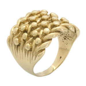 9ct Yellow Gold Keeper Ring