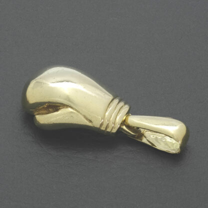 9ct Yellow Gold Boxing Glove Pendant - Image 3