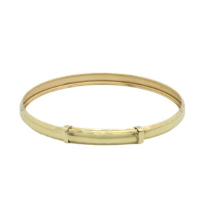 9ct Yellow Gold Children&#8217;s Expandable Bangle