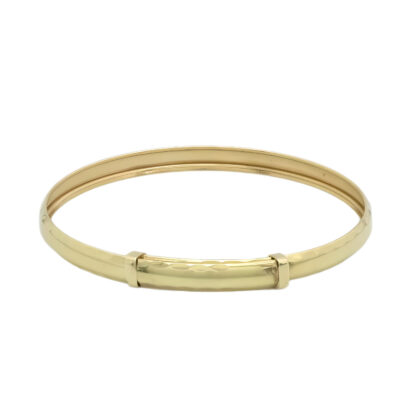 9ct Yellow Gold Children's Expandable Bangle