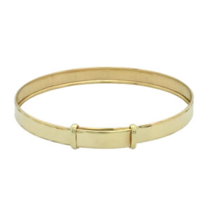 9ct Yellow Gold Children&#8217;s Expandable Bangle