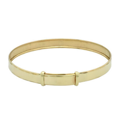 9ct Yellow Gold Children's Expandable Bangle