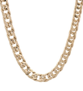 9ct Rose Gold Curb Chain 23&#8243; 8.5mm