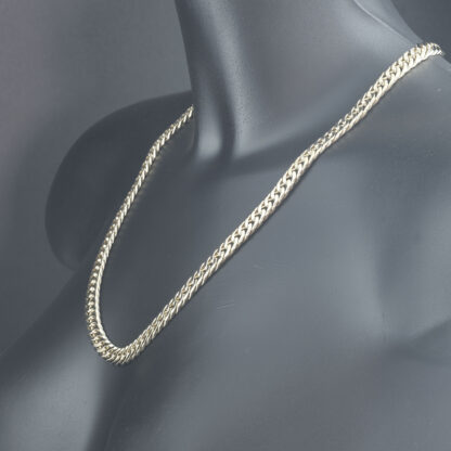 9ct Rose Gold Curb Chain 23" 8.5mm - Image 3