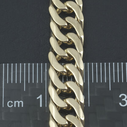 9ct Rose Gold Curb Chain 23" 8.5mm - Image 2