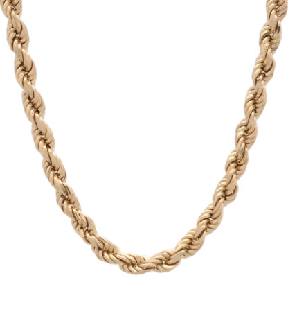 9ct Rose Gold Rose Chain 28" 5.5mm
