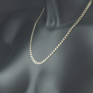 9ct Yellow Gold Curb Chain 21&#8243; 5mm