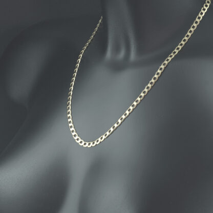 9ct Yellow Gold Curb Chain 21" 5mm - Image 5