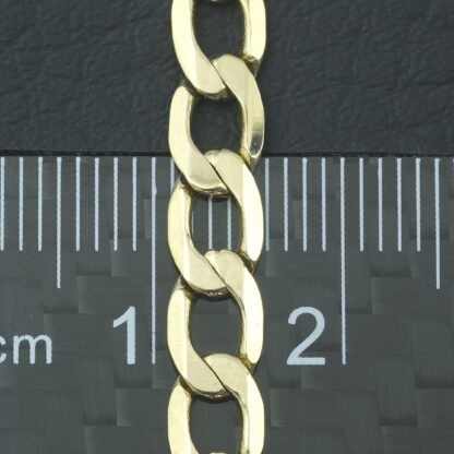 9ct Yellow Gold Curb Chain 21" 5mm - Image 3