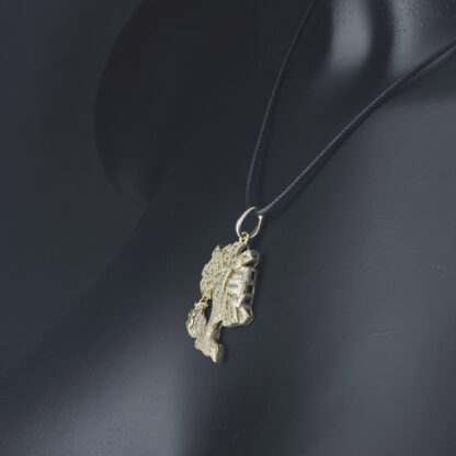 9ct Yellow Gold Gemstone Money Tree Pendant - Image 2