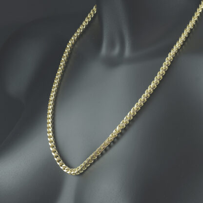 9ct Yellow Gold Franco Chain 24" 5.5mm - Image 5