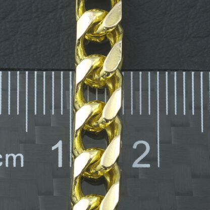 9ct Yellow Gold Franco Chain 24" 5.5mm - Image 3