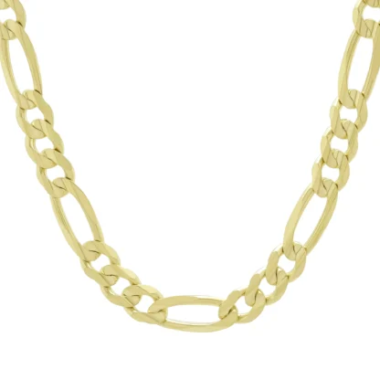 9ct Yellow Gold Figaro Chain 20" 8mm