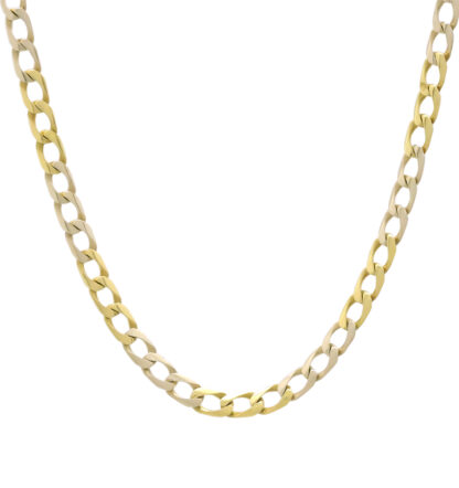 18ct Yellow Gold Curb Chain 20" 4.5mm
