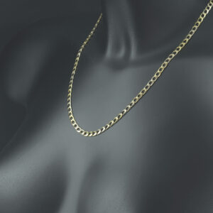 18ct Yellow Gold Curb Chain 20″ 4.5mm