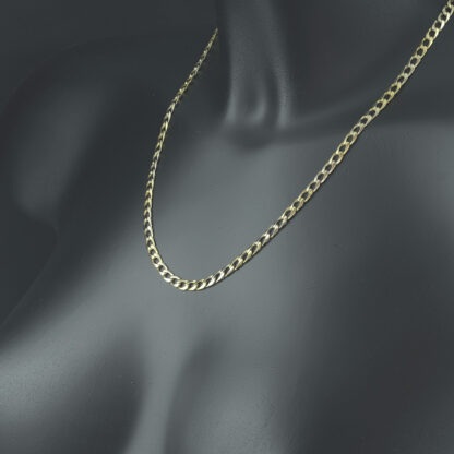 18ct Yellow Gold Curb Chain 20" 4.5mm - Image 5