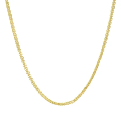 22ct Yellow Gold Fancy Link Chain 24" 2mm