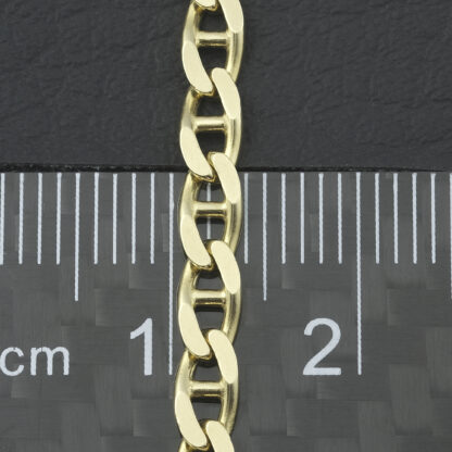 9ct Yellow Gold Marina Chain 18.5" 3.5mm - Image 3