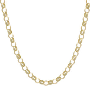 9ct Yellow Gold Belcher Chain 20&#8221; 5mm