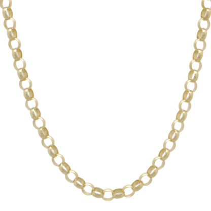 9ct Yellow Gold Belcher Chain 20'' 5mm