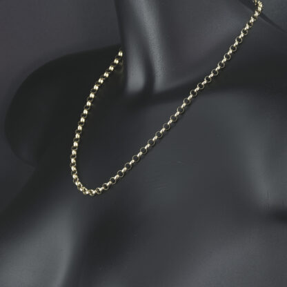 9ct Yellow Gold Belcher Chain 20'' 5mm - Image 4