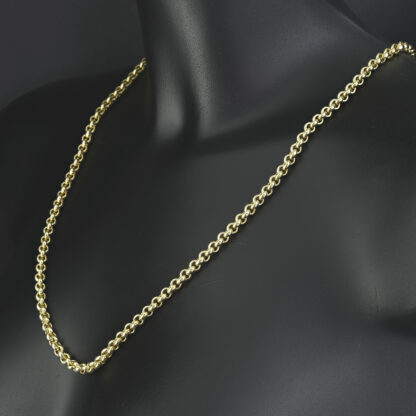 9ct Yellow Gold Belcher Chain 26" 5.5mm - Image 3
