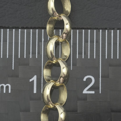 9ct Yellow Gold Belcher Chain 20" 5mm - Image 4