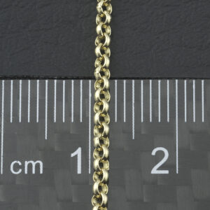 9ct Yellow Gold Belcher Chain 18&#8243; 2mm